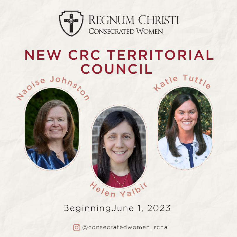 North American Territorial Director Appointed for a Second Term with a New  Council - Consecrated Women of Regnum Christi